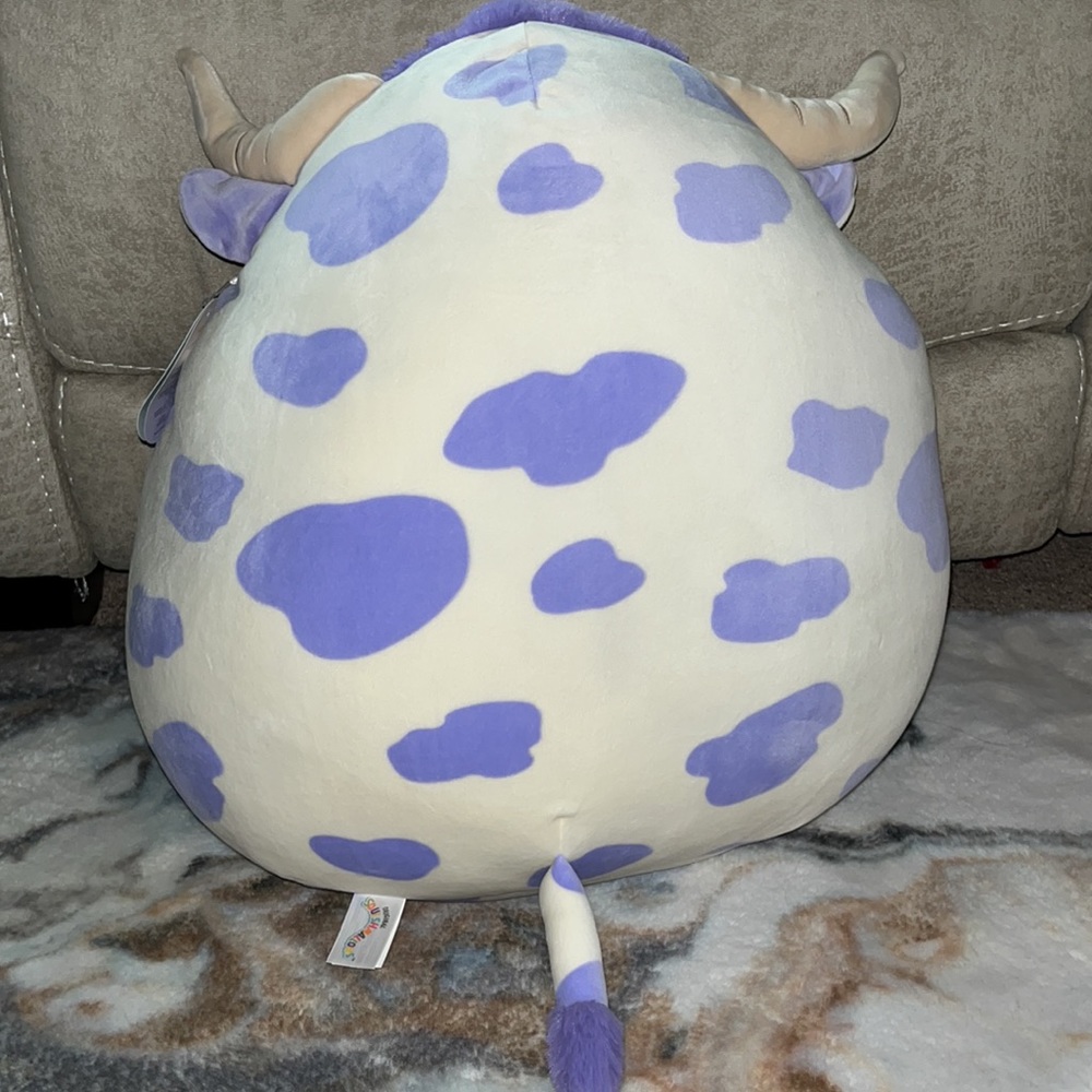 ๐ฎ Squishmallows Conway the Purple/White Cow 16โ HTF & NWT - Picture 4 of 4